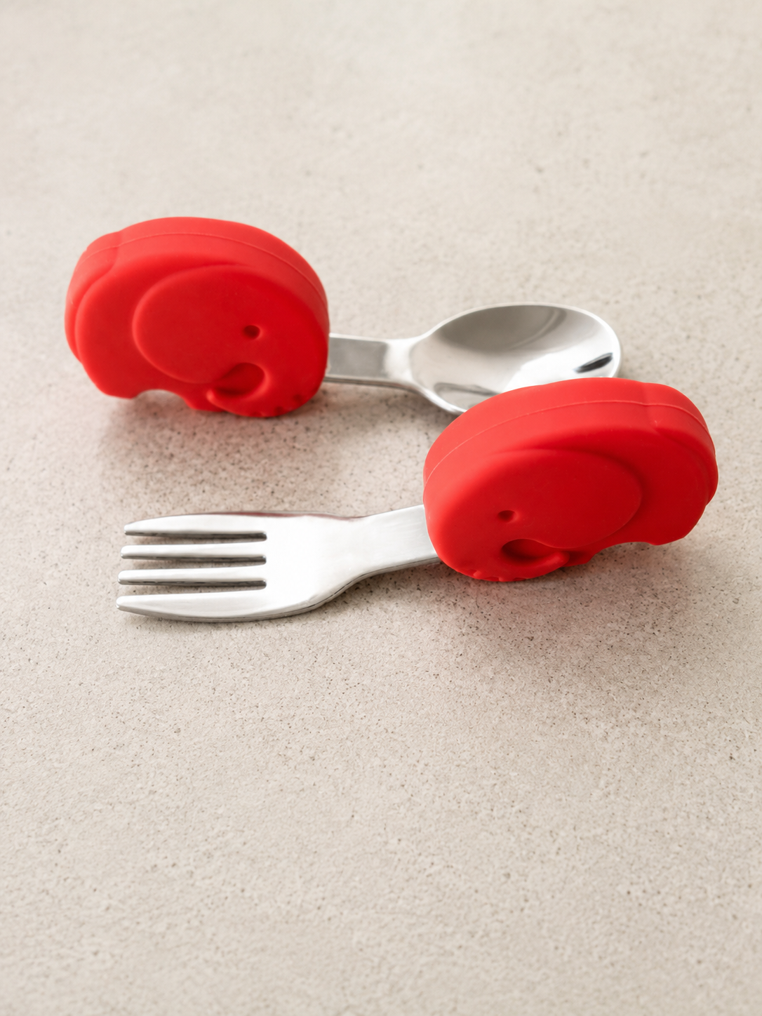 set de cuchara/tenedor para bebé